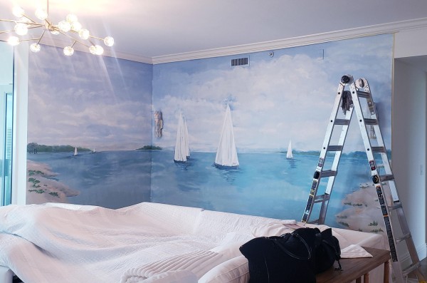 Wall Mural Installation in Fort Myers, FL (1)