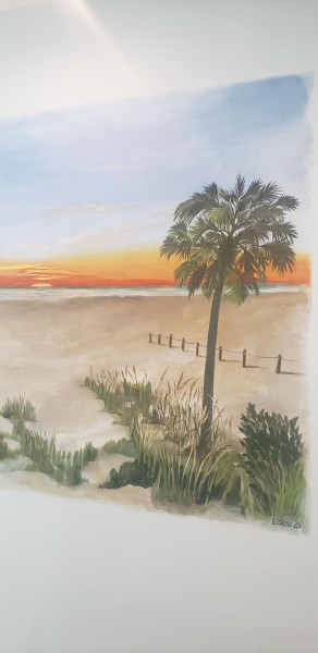 Wall Mural Installation