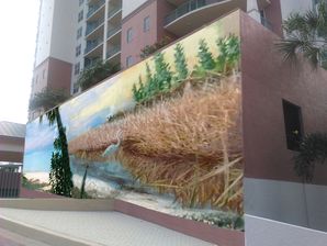 Coastal Outdoor Mural in Naples, FL (2)